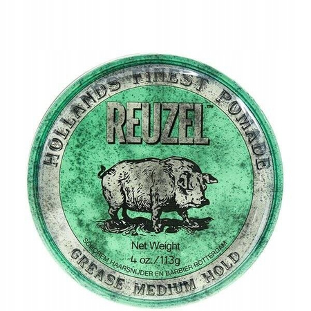 Reuzel Green Grease Pomada O Wysokim Połysku 113g