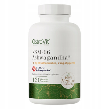 OstroVit KSM-66 Ashwagandha VEGE 120 caps