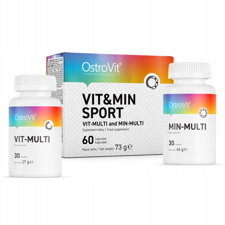 OstroVit Vit&Min Sport dietary supplement 2 x 30 capsules