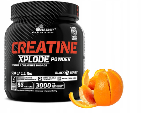 OLIMP CREATINE XPLODE POWDER MUSCLE ENERGY BOOST 500 g ORANGE