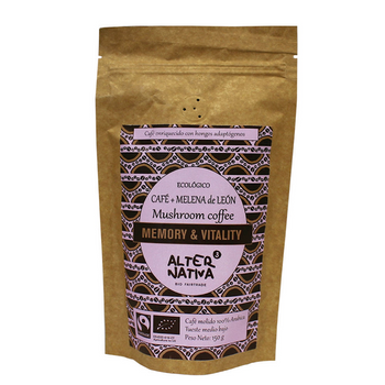 KAWA MIELONA ARABICA Z LION`S MANE FAIR TRADE BEZGLUTEN 150g ALTERNATIVA