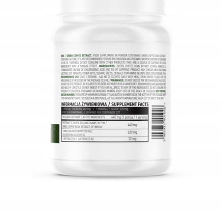 OSTROVIT VEGE GREEN COFFEE EXTRACT 100 g