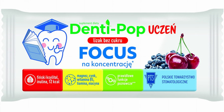 LIZAK O SMAKU WIŚNIA-JAGODA NA KONCENTRACJĘ BEZ CUKRU BEZGLUTENOWY 6 g -