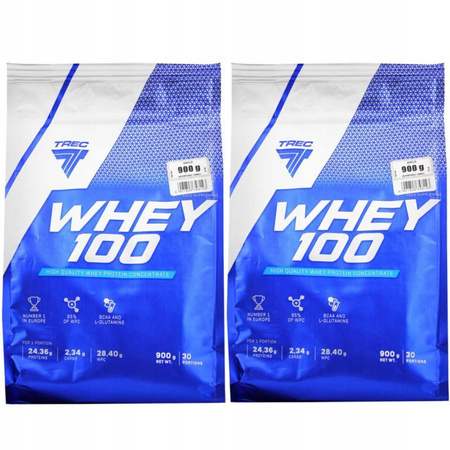 Odżywka białkowa - WPC Trec Nutrition proszek 900 g smak czekoladowy