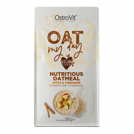 OstroVit OAT MY DAY OATMEAL NATURAL BREAKFAST 200g APPLE CINNAMON