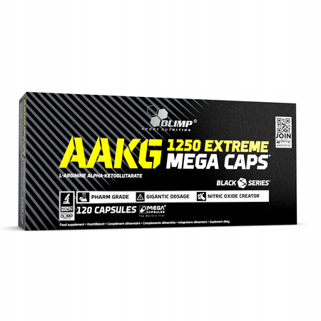 Pre-workout supplement Olimp arginine natural capsules 120 g 120 ml