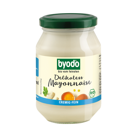 MAJONEZ JAJECZNY DELIKATNY BEZGLUTENOWY BIO 250 ml - BYODO