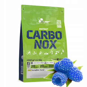 Carbo proszek Olimp Węglowodany smak malinowy 1000 g 1 szt.