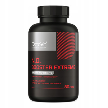 OstroVit NO Booster Extreme 80 caps CITRULLINE AAKG BETAINE NIACIN VIT B6