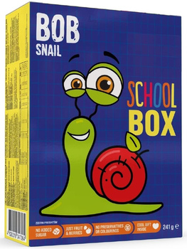 PRZEKĄSKI  Z ZABAWKĄ BEZ DODATKU CUKRÓW BEZGLUTENOWE 231 g - BOB SNAIL