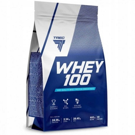 Odżywka białkowa - WPC Trec Nutrition proszek 900 g smak czekoladowy