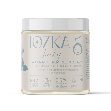 KREM PIELUSZKOWY DLA DZIECI ŁAGODZĄCY ECO 125ml JOZKA BABY(DARY NATURY)