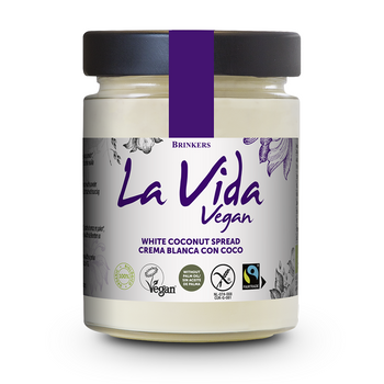 KREM KOKOSOWY BEZGLUTENOWY FAIR TRADE BIO 270 g - LA VIDA VEGAN