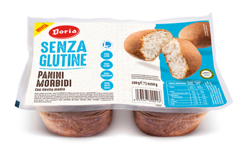 BUŁECZKI MIĘKKIE BEZGLUTENOWE (4 szt.) 200 g - DORIA