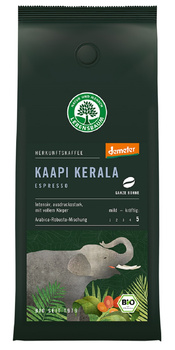 KAWA ZIARNISTA ARABICA/ROBUSTA KAAPI KERALA ESPRESSO BIO 250g LEBENSBAUM