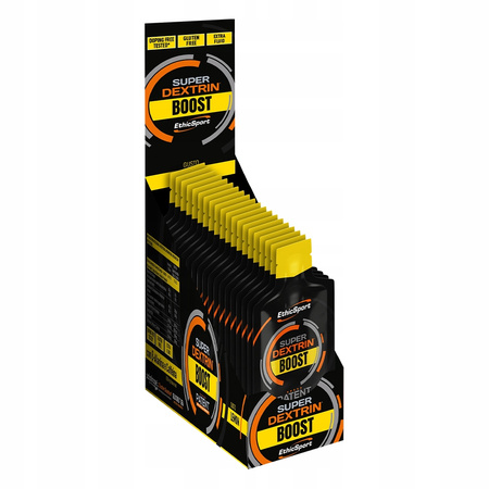 SUPER DEXTRIN BOOST LIQUID ENERGY GEL WITH CAFFEINE BETA-ALANINE LEMON