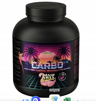 OstroVit Carbo 3000 g Miami Vibes