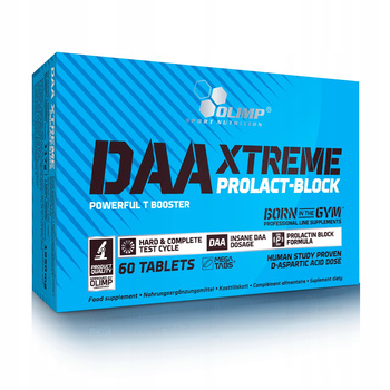 TESTOSTERONE BOOSTER OLIMP DAA PROLACT-BLOCK 60TAB