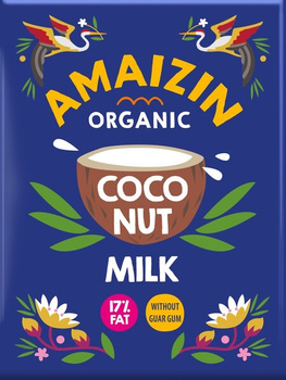 COCONUT MILK - NAPÓJ KOKOSOWY BEZ GUMY GUAR (17 % TŁUSZCZU) BIO 200 m