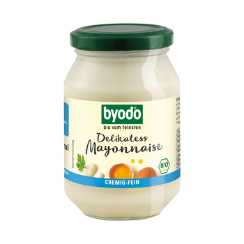 MAJONEZ JAJECZNY DELIKATNY BEZGLUTENOWY BIO 250 ml - BYODO