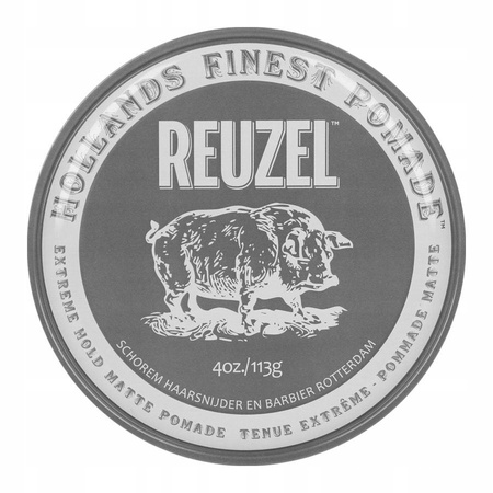 Reuzel Extreme Hold matowa pomada 113 g + żel do golenia 7,4 ml