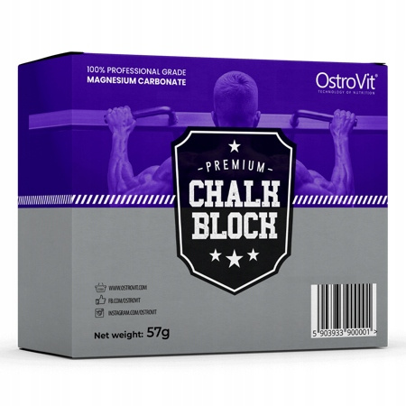 Ostrovit Magnesia in a cube 57 g chalk block grip