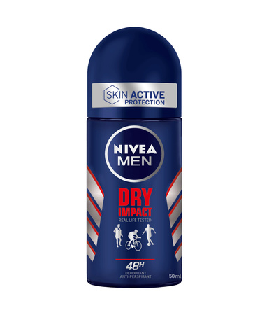 Nivea Men Dry Impact 50Ml Roll-On Deodorant