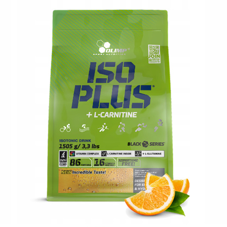 Isotonic powder Olimp Iso Plus orange flavor 1505 ml 1505 g 1 pc.