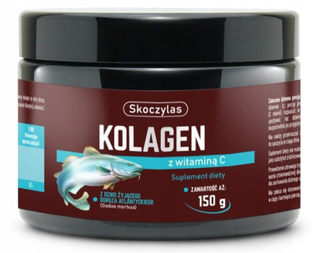 Skoczylas Kolagen z dorsza STAWY Wit. C - proszek