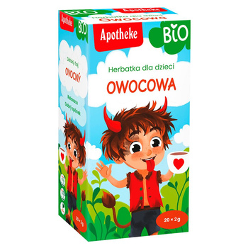 HERBATKA DLA DZIECI - OWOCOWA BIO (20 x 2 g) 40 g - APOTHEKE