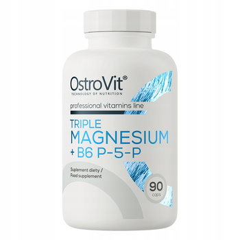 Vitamins capsules OstroVit Triple Magnesium B6 P-5-P magnesium 70 g 90 pcs.