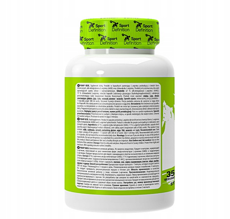 Odżywka przedtreningowa Sport Definition arginina kapsułki 150 g