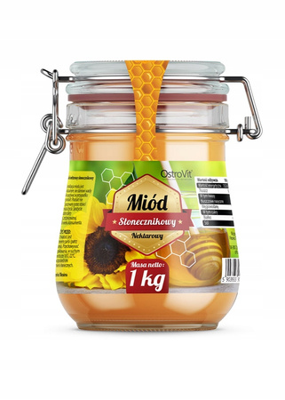 Nectar honey sunflower liquid Ostrovit 1 kg