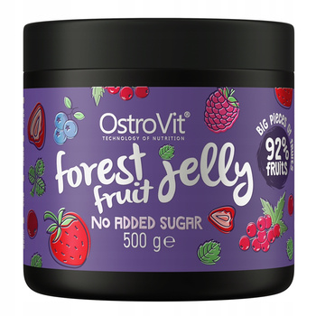 OstroVit Forest Fruits Gel 500 g Fit Jam Without Added Sugar