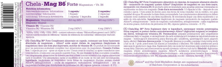 Dietary supplement Olimp Laboratories Chela-Mag B6 Forte capsules 60 pcs.
