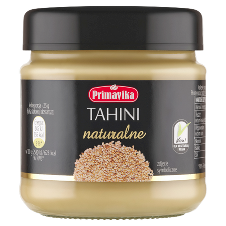 TAHINI (PASTA SEZAMOWA) 185 g - PRIMAVIKA