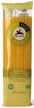 MAKARON (KUKURYDZIANO RYŻOWY)SPAGHETTI BEZGLUTENOWY BIO 250 g ALCE NERO