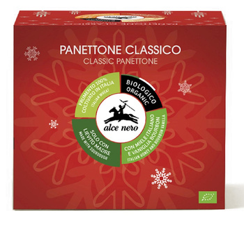 BABKA PANETTONE CLASSICO BIO 750 g - ALCE NERO (PRODUKT  SEZONOWY)