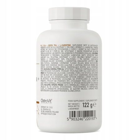 OstroVit L-CARNITINE multi-purpose capsules, natural flavor, 128 g, 90 pcs.