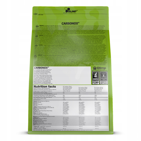 Carbo powder Olimp Carbonox orange flavor 1000 g