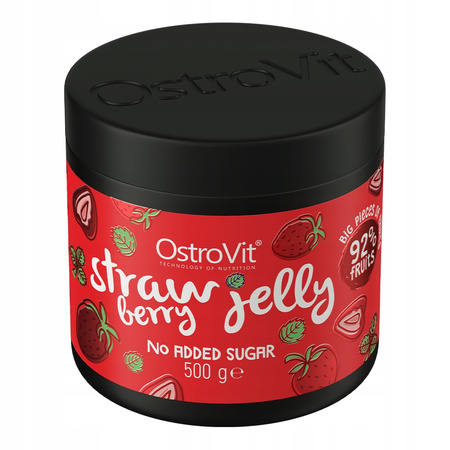 OstroVit Strawberries Gel 500 g Fit Jam Without Added Sugar