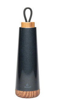 BUTELKA TERMICZNA Z SILIKONOWYM UCHWYTEM CZARNA 500 ml - CHIC-MIC