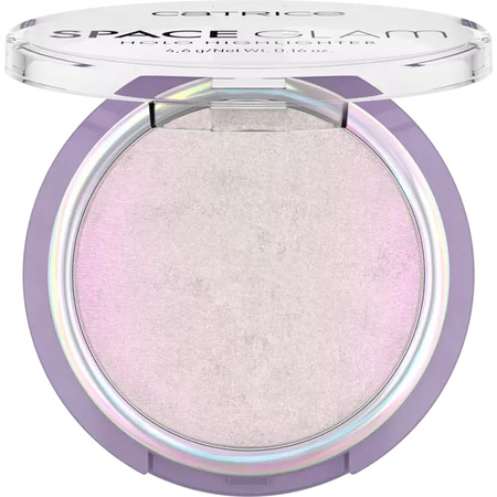 Pojedynczy rozświetlacz prasowany Catrice Space Glam Holo mix odcieni 010