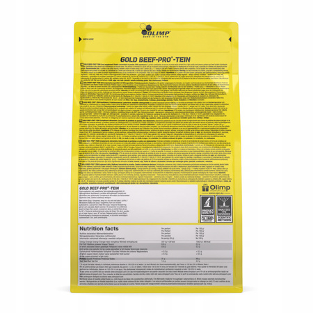Olimp Gold Beef Pro- Tein Beef Protein Conditioner- Cookie Cream 700g