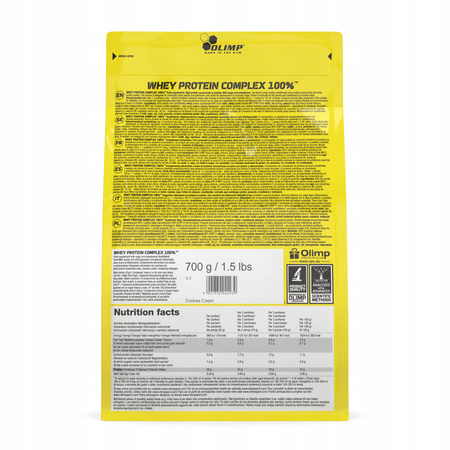 Odżywka białkowa Olimp Whey Protein Complex 100% 700g ciastko z kremem