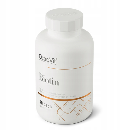 OstroVit Biotin vege - Dietary supplement 90 capsules