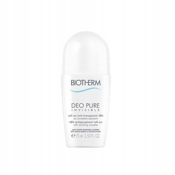 Biotherm Deo Pure Invisible deodorant roll-on 75ml