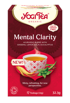 HERBATKA AJURWEDYJSKA JASNOŚĆ UMYSŁU BIO (17 x 1,9 g) 32,3 g - YOGI TEA