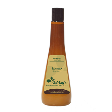 SZAMPON DO WŁOSÓW SUCHYCH I ZNISZCZONYCH Z OLEJEM ARGANOWYM 300ml BIOMAGIC
