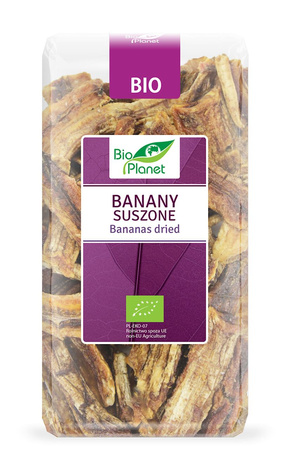 BANANY SUSZONE BIO 400 g - BIO PLANET